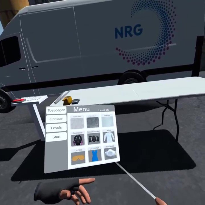 Radioactive Waste Training App: New Simulations