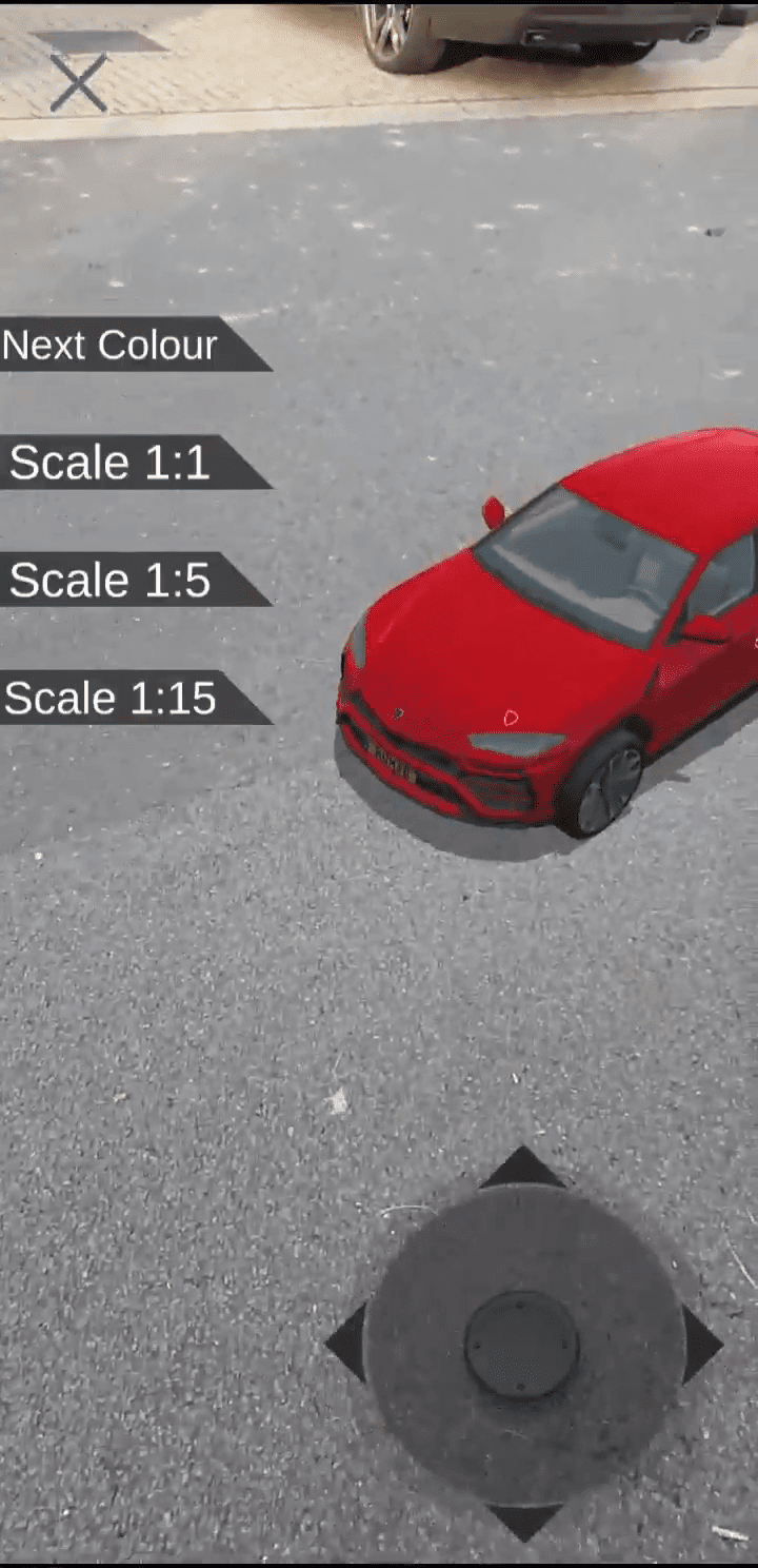 Your personal AR Lamborghini