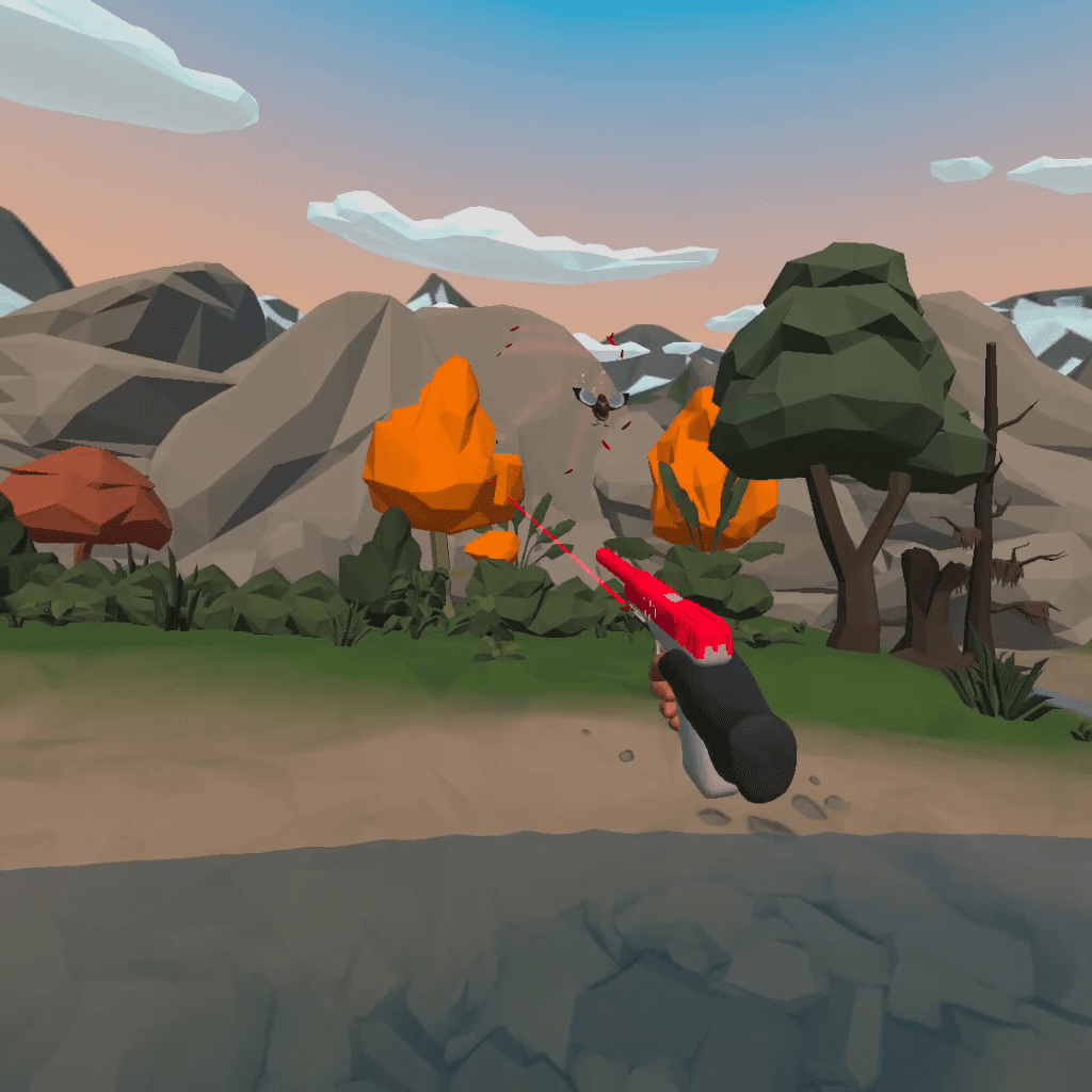 An NES game now in VR (Duck Hunt)